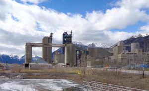 An environmental compliance audit of a cement manufacturing facility.